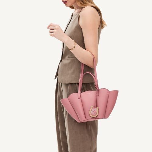 Radley Kentucky Derby Ss25 Small Open Top Satchel Bag In Sienna Pink