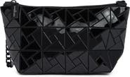 PATRIZIA LUCA Box Pattern Faux Leather Clutch