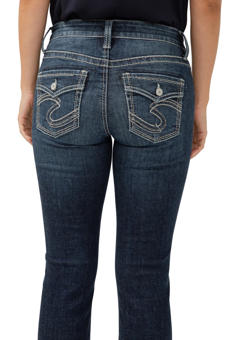 Suki Curvy Mid Rise Capri Jeans, Alternate, color, INDIGO