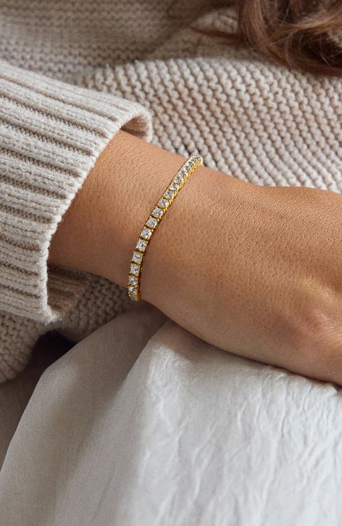 Baublebar Bennett Cubic Zirconia Tennis Bracelet In Gold