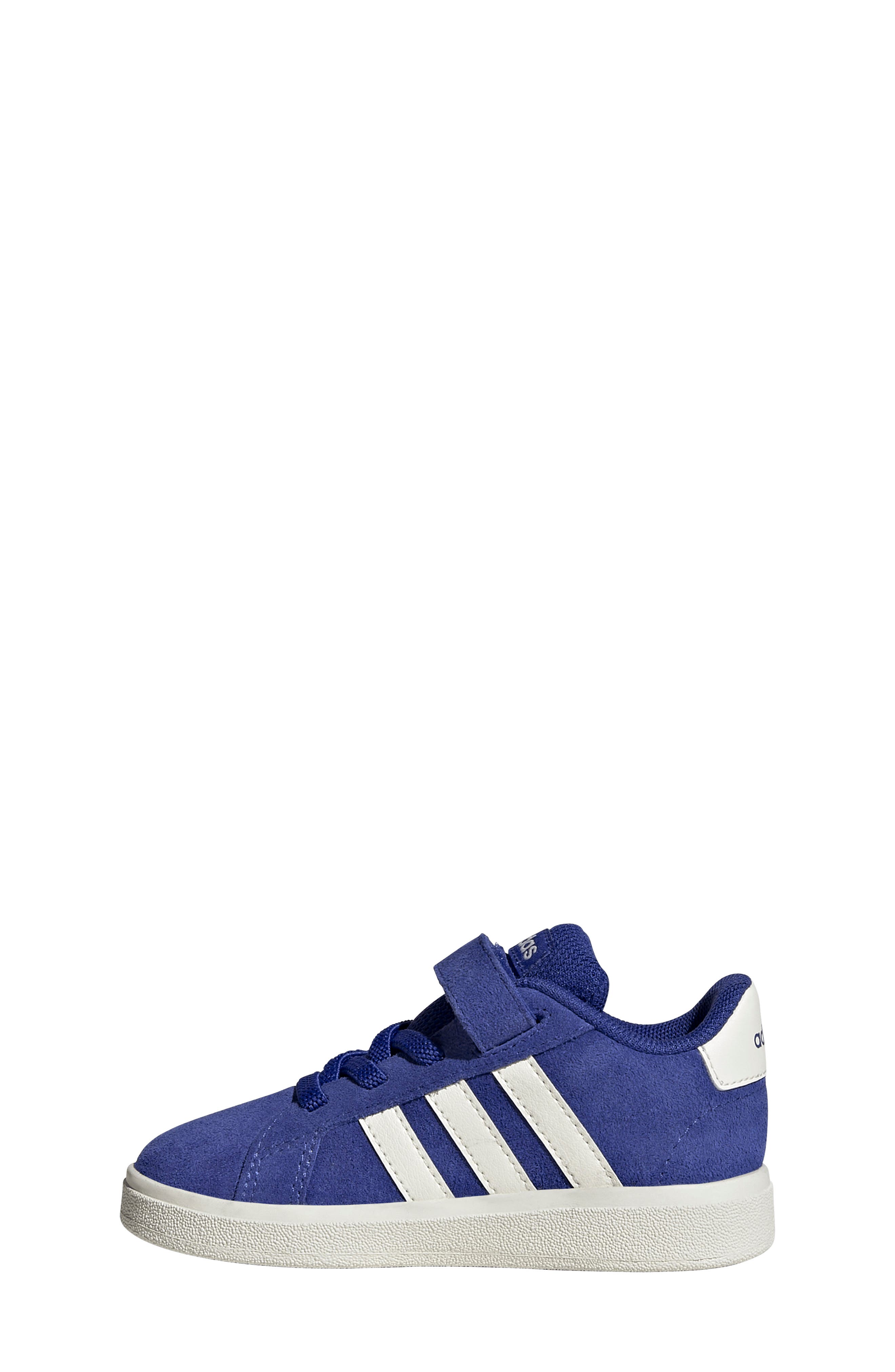 Kids' Grand Court Sneaker, Alternate, color, BLUE/ OFF WHITE/ BLACK