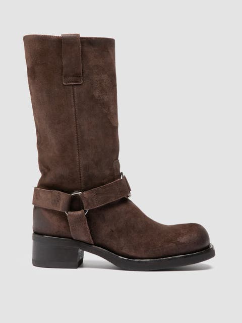 Dana 004 Suede Harness Boots