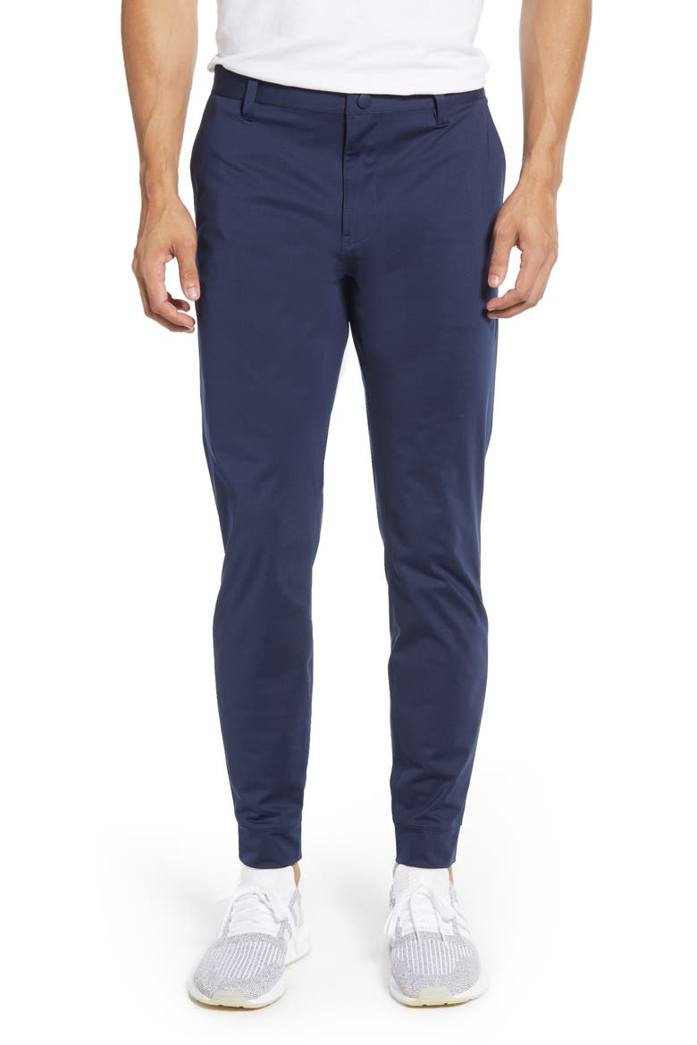 Commuter Slim Fit Jogger Pants, Main, color, NAVY