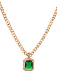 Ettika Cubic Zirconia Pendant Necklace