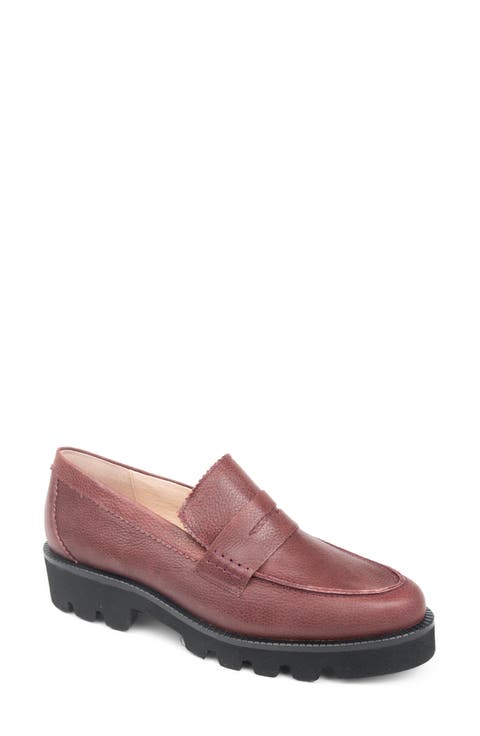 Vince Lug Sole Penny Loafer (Women)