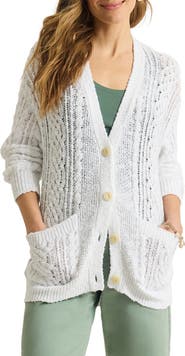 Tommy Bahama Basalt Bay Cable Cardigan