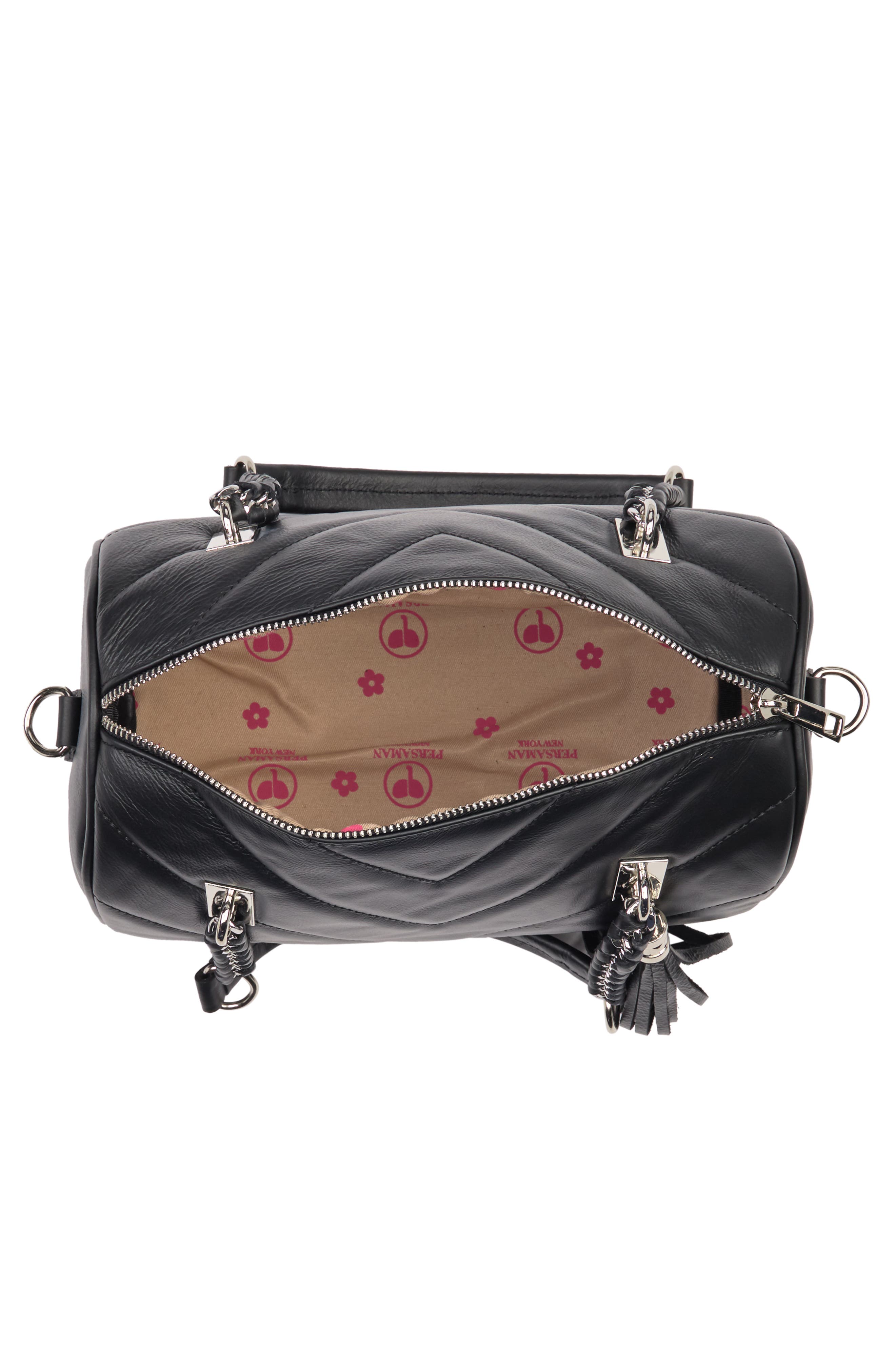 Persaman New York Cosette Leather Satchel, Alternate, color, 