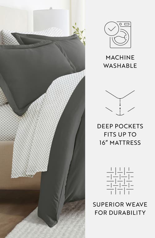 Homespun Bundle Duvet Set In Gray