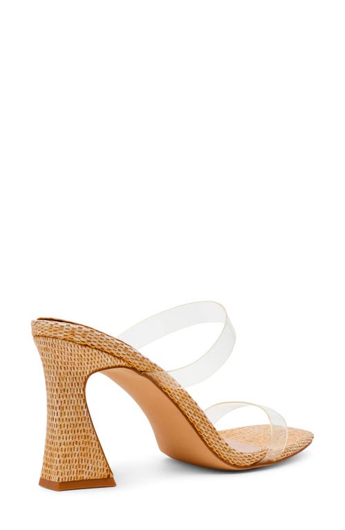 Dolce Vita Dv By  Yorke Block Heel Sandal (women In Raffia Multi