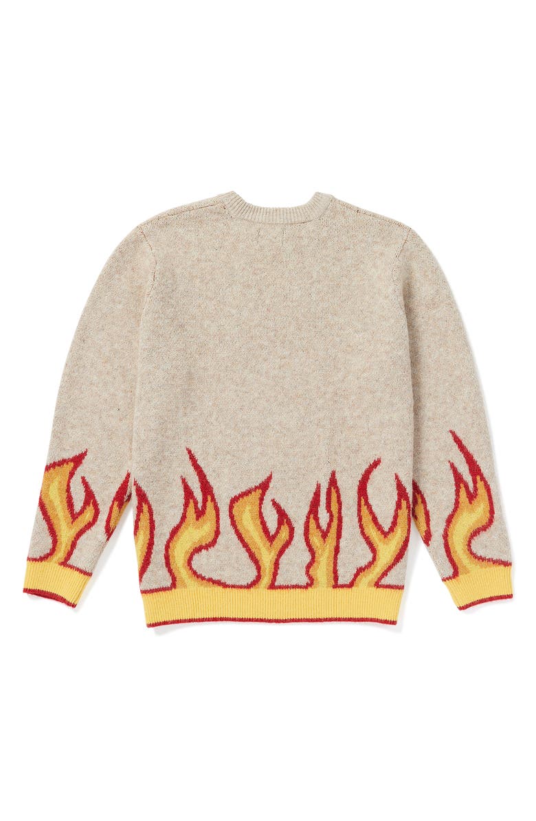 Volcom x Fergus Purcell Fergadelic Crewneck Sweater, Alternate, color, 