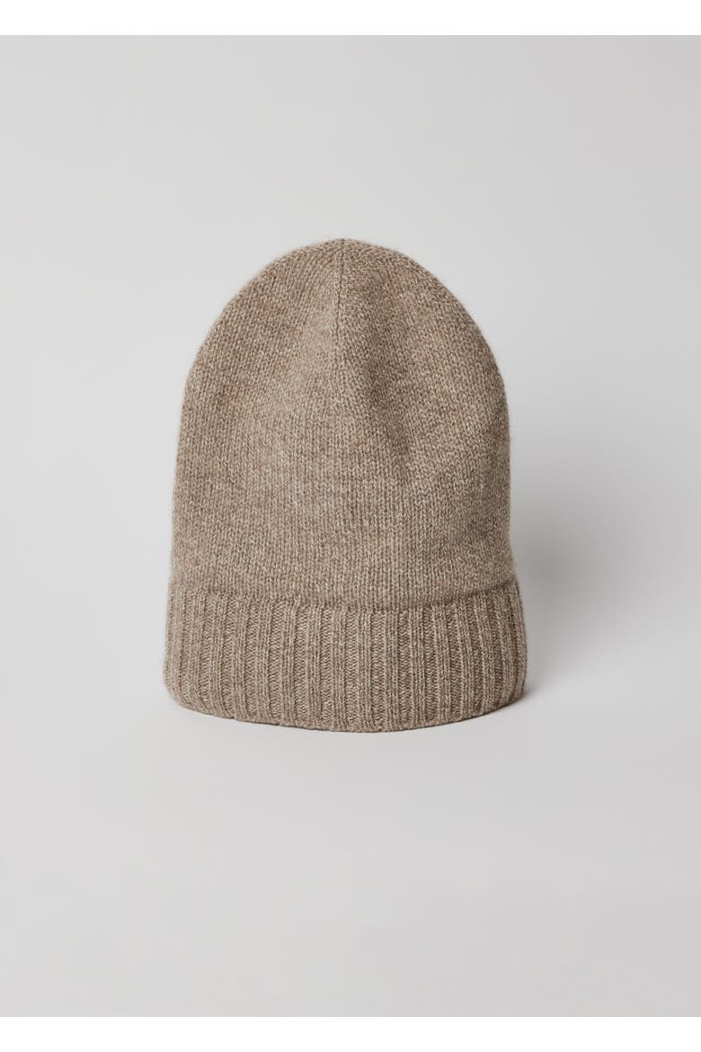 Classic Cashmere Slouch Hat, Alternate, color, Taupe