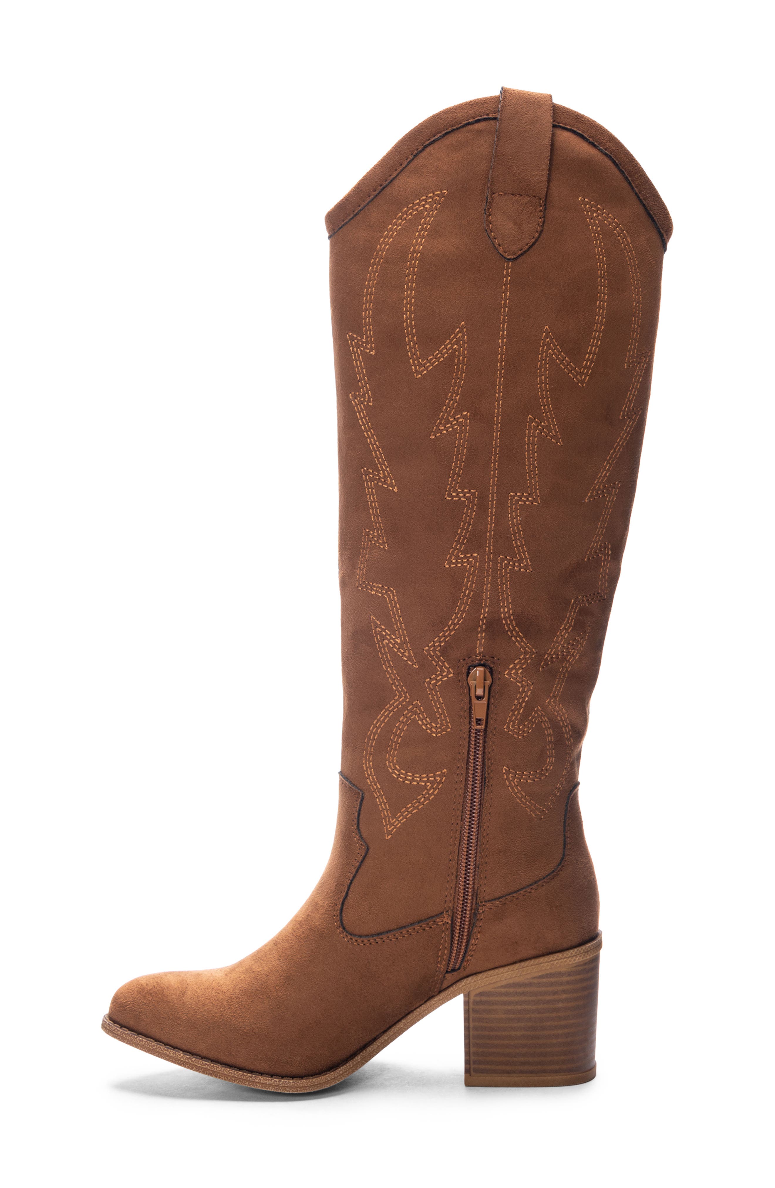 Upwind Western Boot, Alternate, color, BROWN