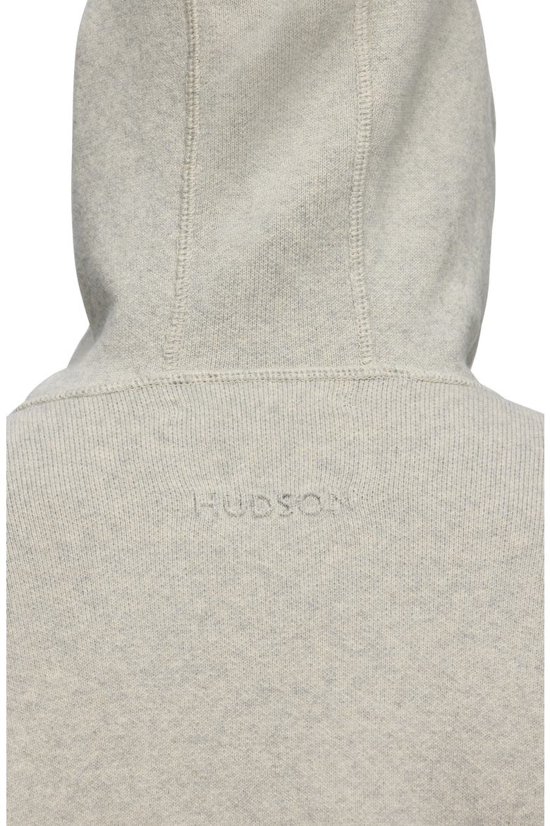 Cotton & Cashmere Double Knit Hoodie, Alternate, color, OATMEAL