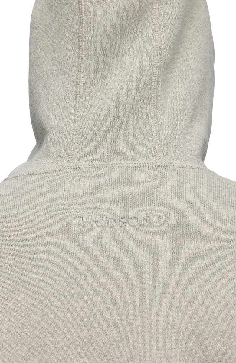 Hudson Jeans Cotton & Cashmere Double Knit Hoodie, Alternate, color, Oatmeal