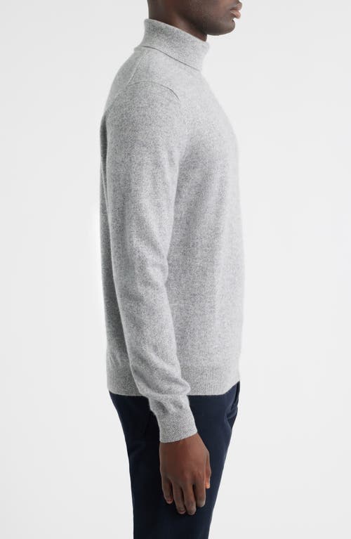 Scott Barber Cashmere Turtleneck In Gray