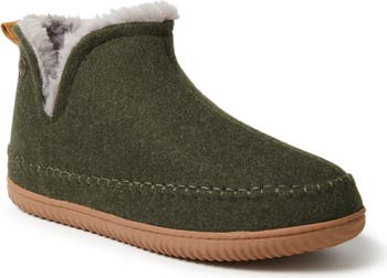 Dearfoams Brixen Energy Return Mens Memory Foam Bootie Slippers Wide Width Dearfoams Men main image 4