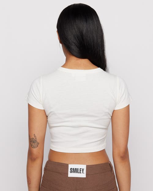 Samii Ryan Gimmie Space Baby Tee In White