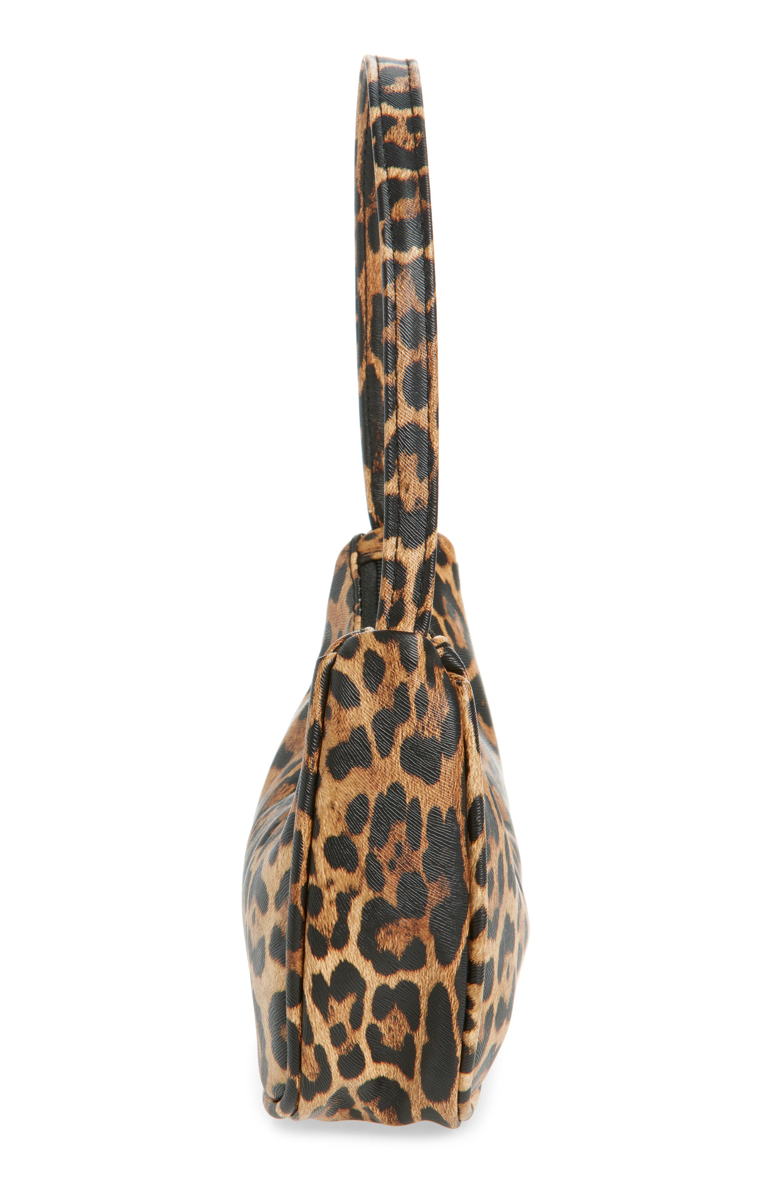 Ruby & Ry Kids' Leopard Print Shoulder Bag, Alternate, color, Brown Multi