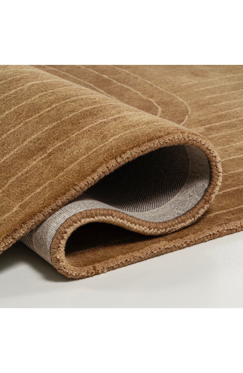 JONATHAN Y Retro Bohemian Abstract Striped Handwoven Wool Area Rug, Alternate, color, 