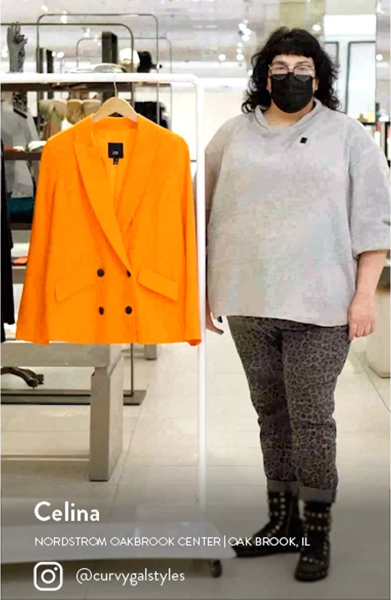 Structured Double Breasted Blazer, sales video thumbnail