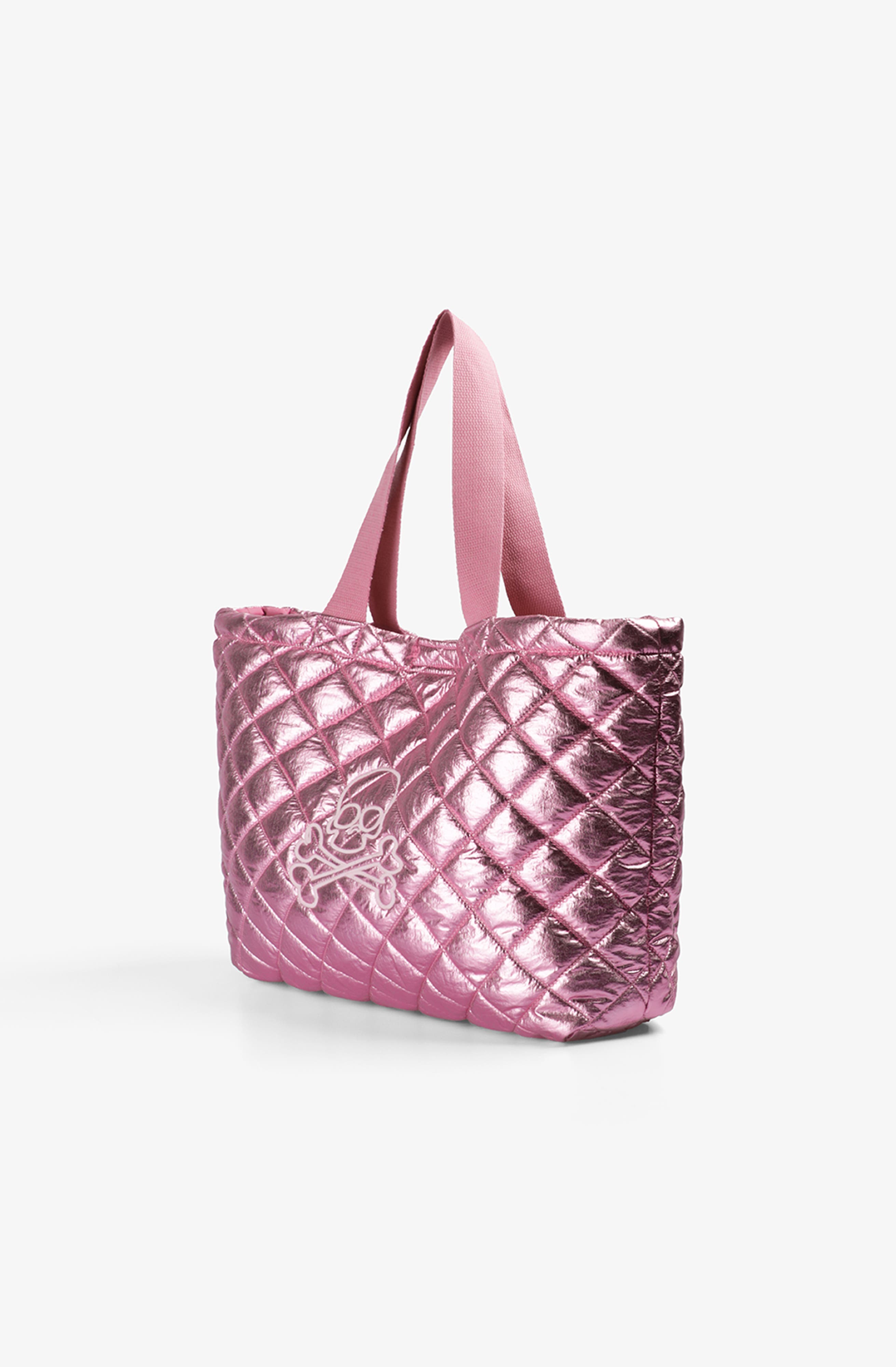Scalpers Quilted M Bag Girls, Alternate, color, Pink