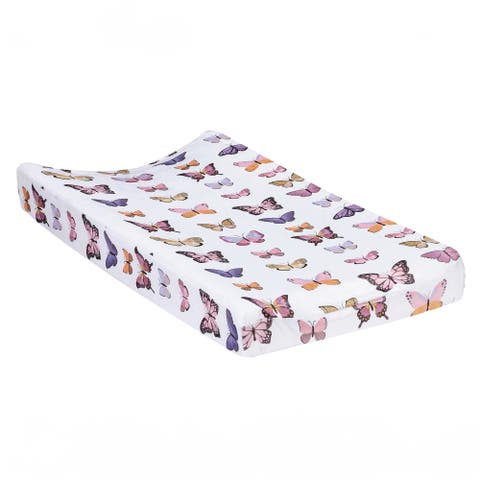 Butterfly Dreams Soft/Cozy Fleece Changing Pad Cover