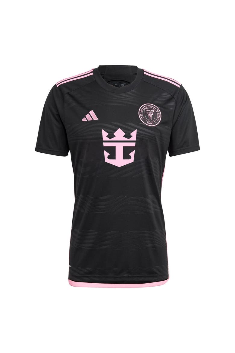 Men's adidas Lionel Messi Black Inter Miami CF 2024 La Noche Replica Player Jersey, Alternate, color, Black
