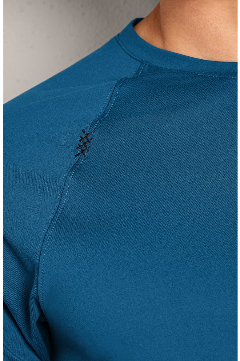 Reign Performance T-Shirt, Alternate, color, CAPE BLUE