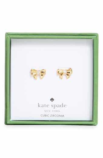 mini bow stud earrings