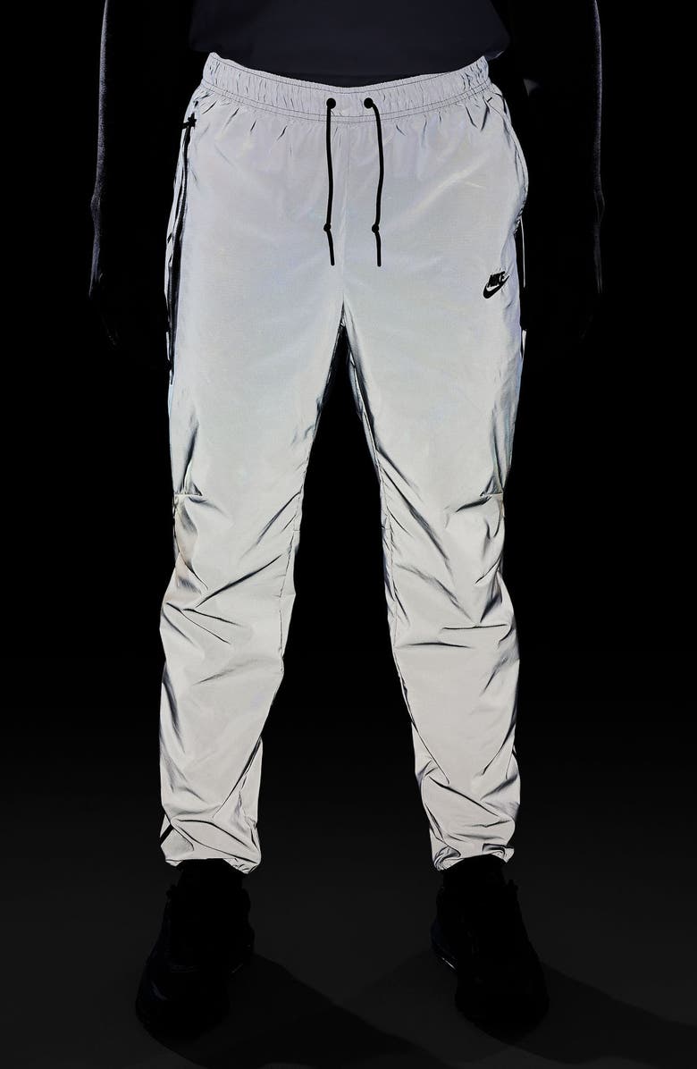 Nike Tech Woven Flash Pants, Alternate, color, Reflect Silver/ Black