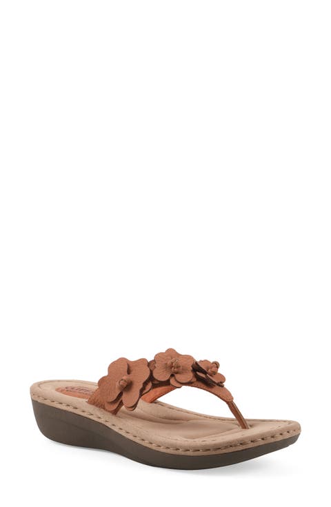 Cassilia Mini Wedge Sandal - Wide Width Available (Women)