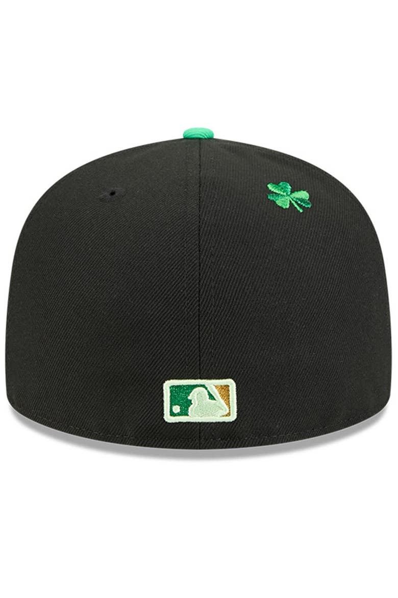 Men's New Era  Black St. Louis Cardinals 2026 St. Patrick's Day 59FIFTY Fitted Hat, Alternate, color, Black
