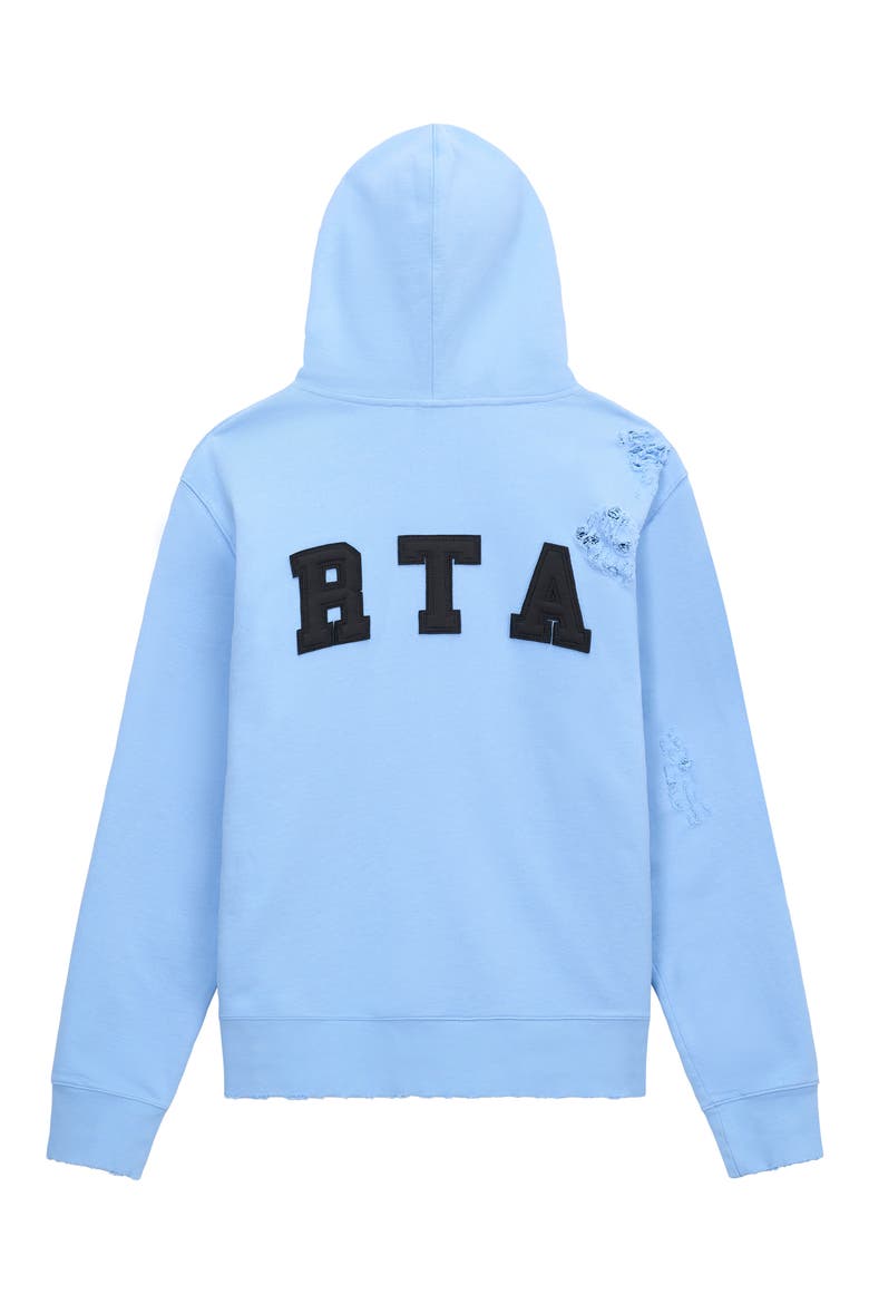 Markus Collegiate Frayed Hoodie, Alternate, color, SKY BLUE COLLEGIATE