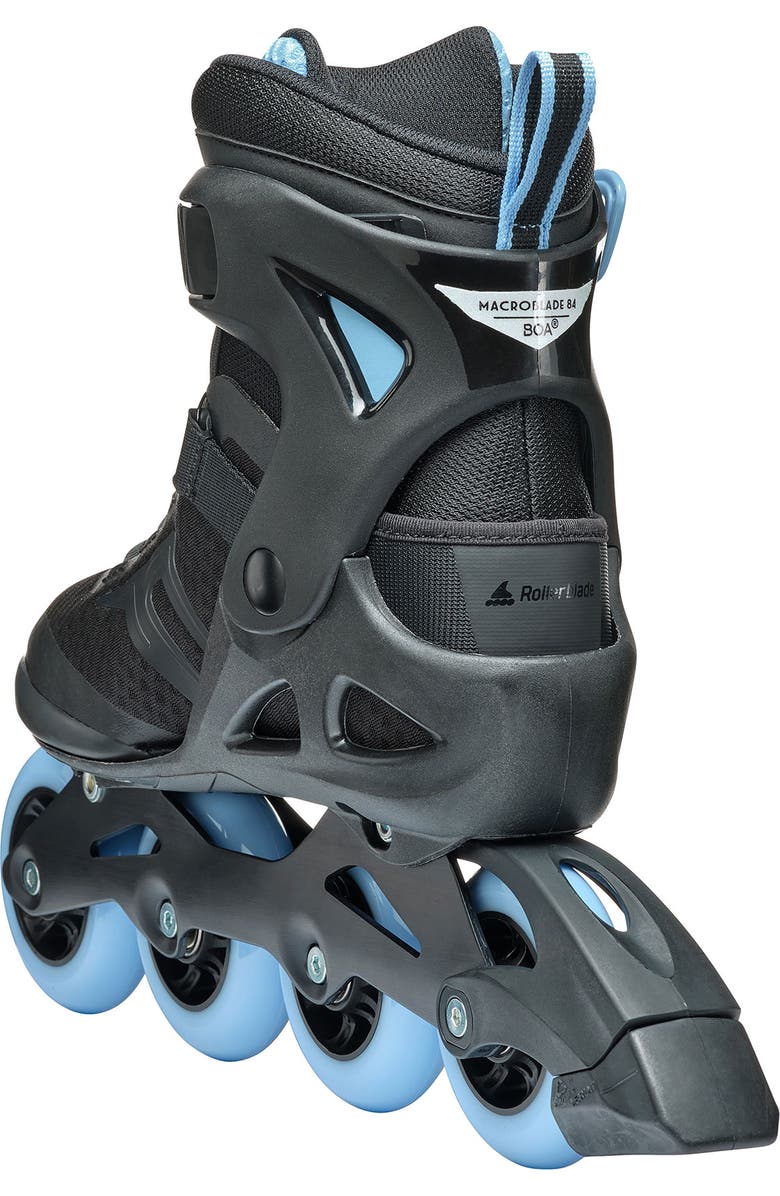 Rollerblade Macroblade 84 BOA Womens Inline Skates, Alternate, color, Black/Blue