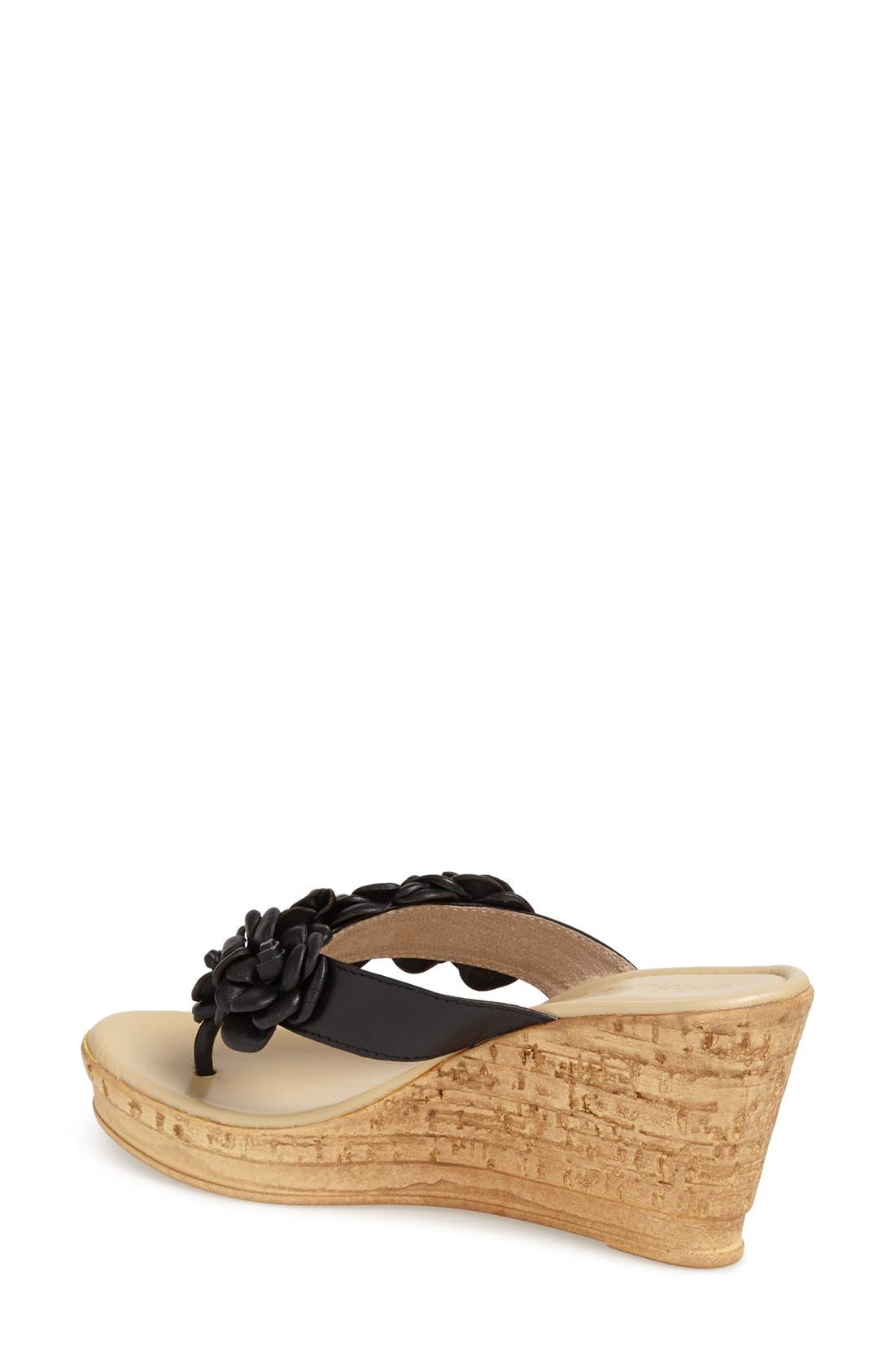 Athena Alexander 'Corra' Platform Wedge Sandal, Alternate, color, 
