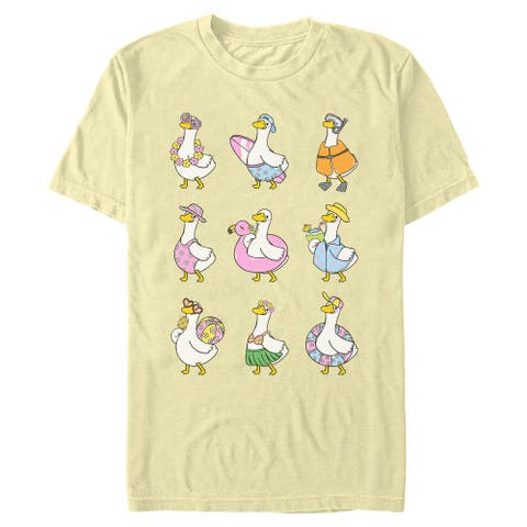 Men's Lost Gods Summer Porch Geese  Graphic T-Shirt