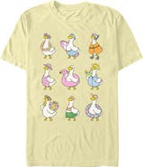 Lost Gods Men's Lost Gods Summer Porch Geese Graphic T-Shirt
