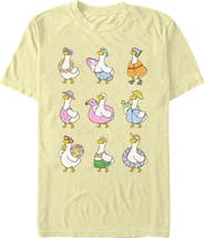 Lost Gods Men's Lost Gods Summer Porch Geese Graphic T-Shirt