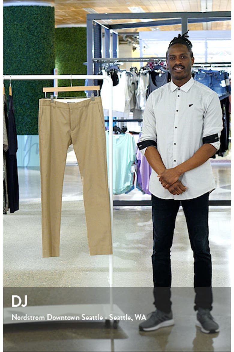 Griffith Stretch Cotton Twill Chino Pants video