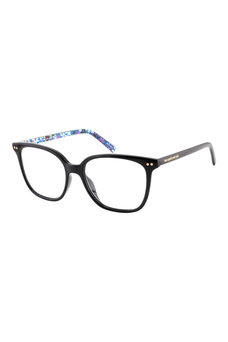 new york rosalie 51mm reading glasses, Alternate, color, Z/DNUBLACK