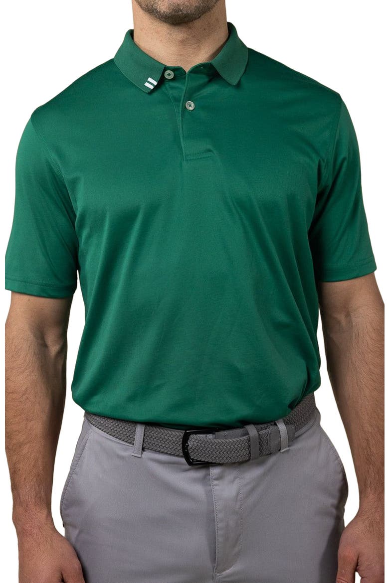 2Bar Solid Polo, Alternate, color, Club Green