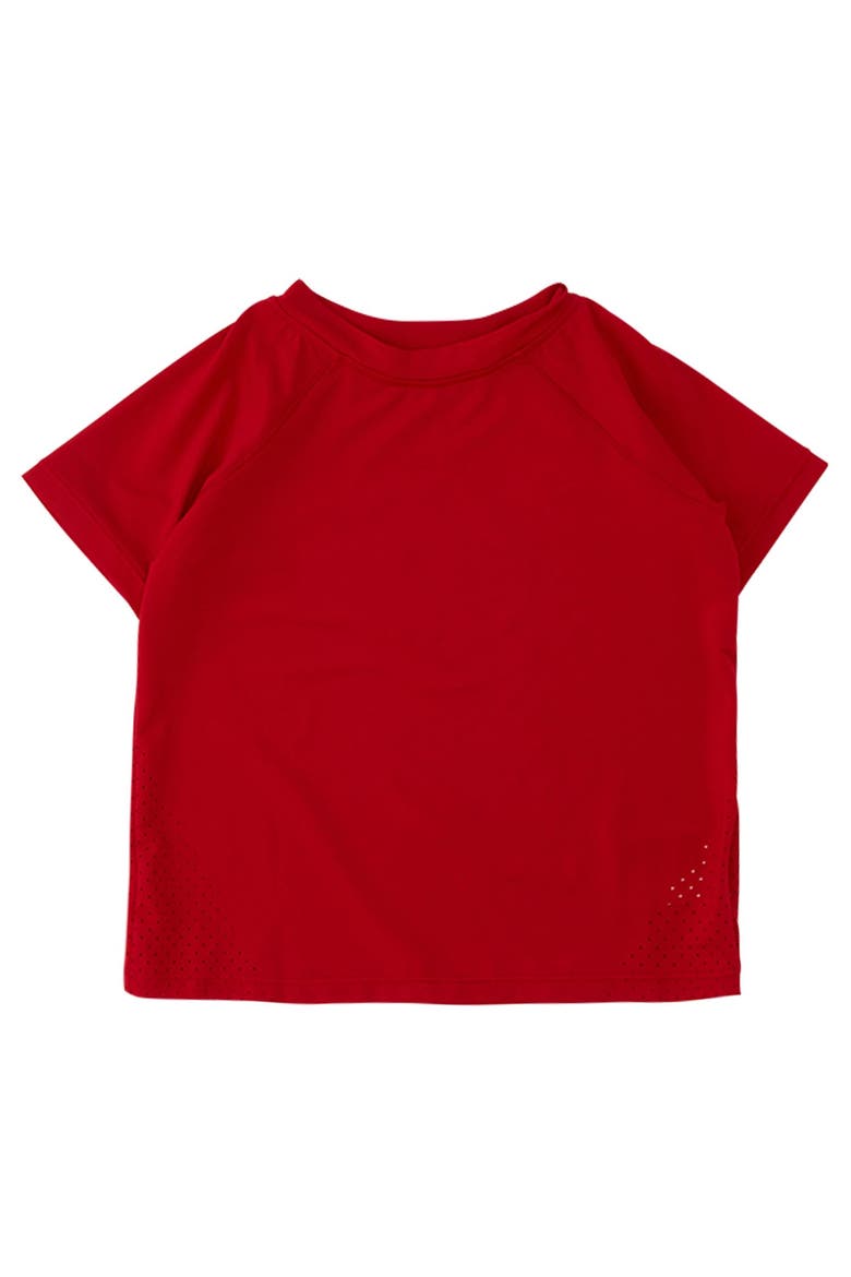 Short Sleeve Performance T-Shirt, Main, color, Red