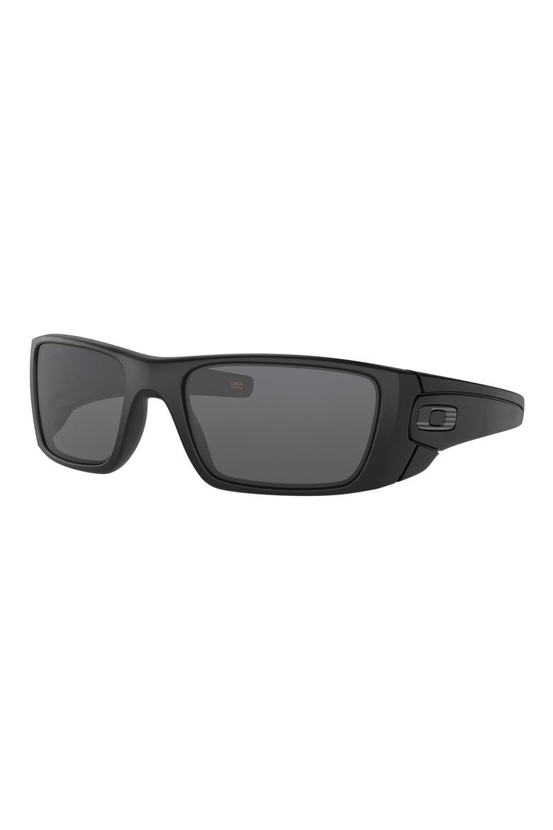 Fuel Cell 60mm Rectangular Sunglasses, Alternate, color, GREY