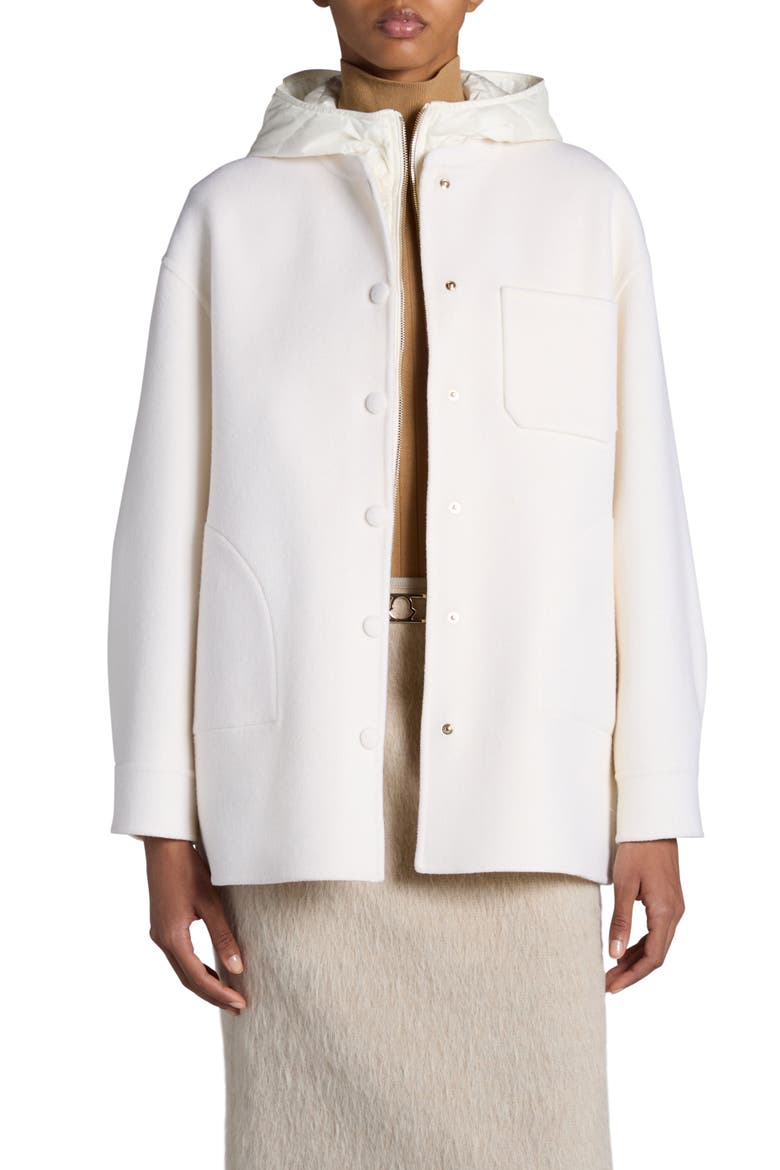 Bouchet Down Jacket, Main, color, WHITE