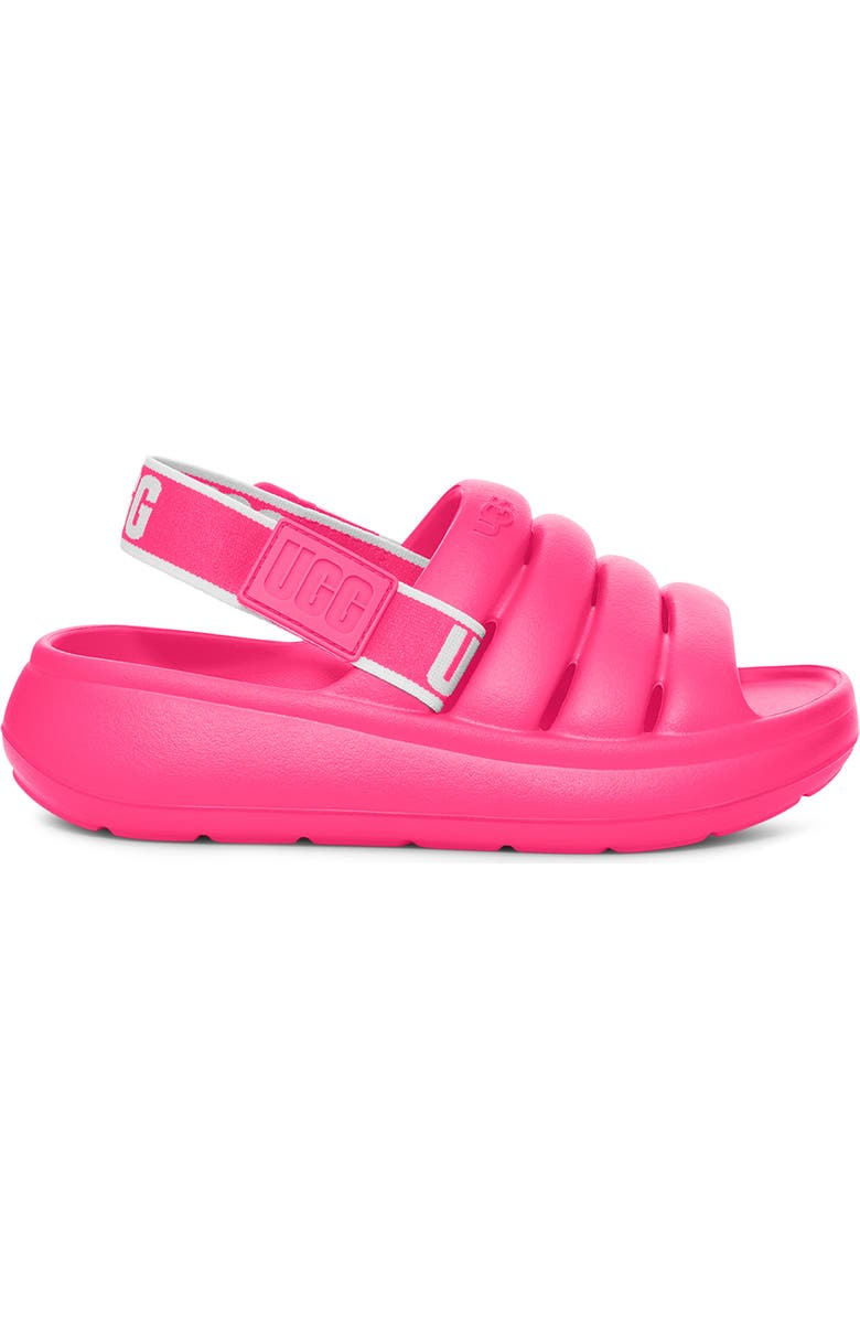 UGG<sup>®</sup> Kids' Sport Yeah Slingback Sandal, Alternate, color, Taffy Pink