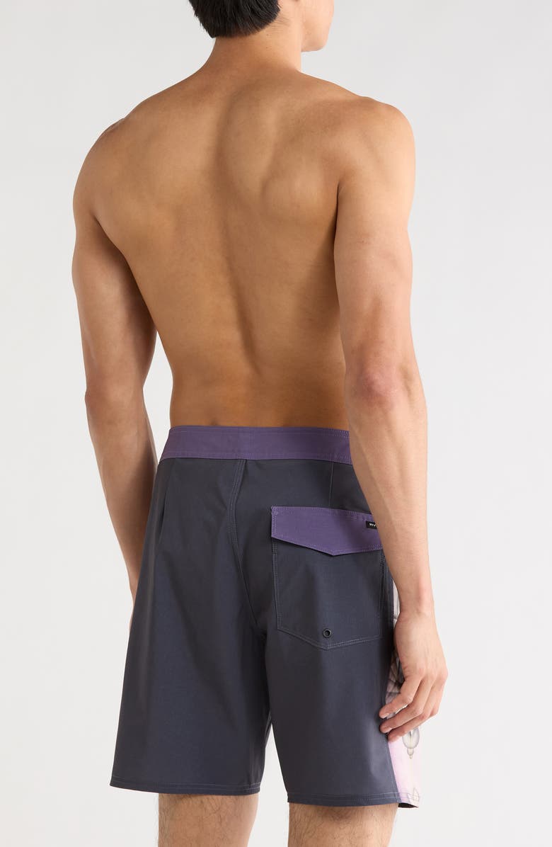 RVCA Apex 2 Board Shorts, Alternate, color, Black Fade