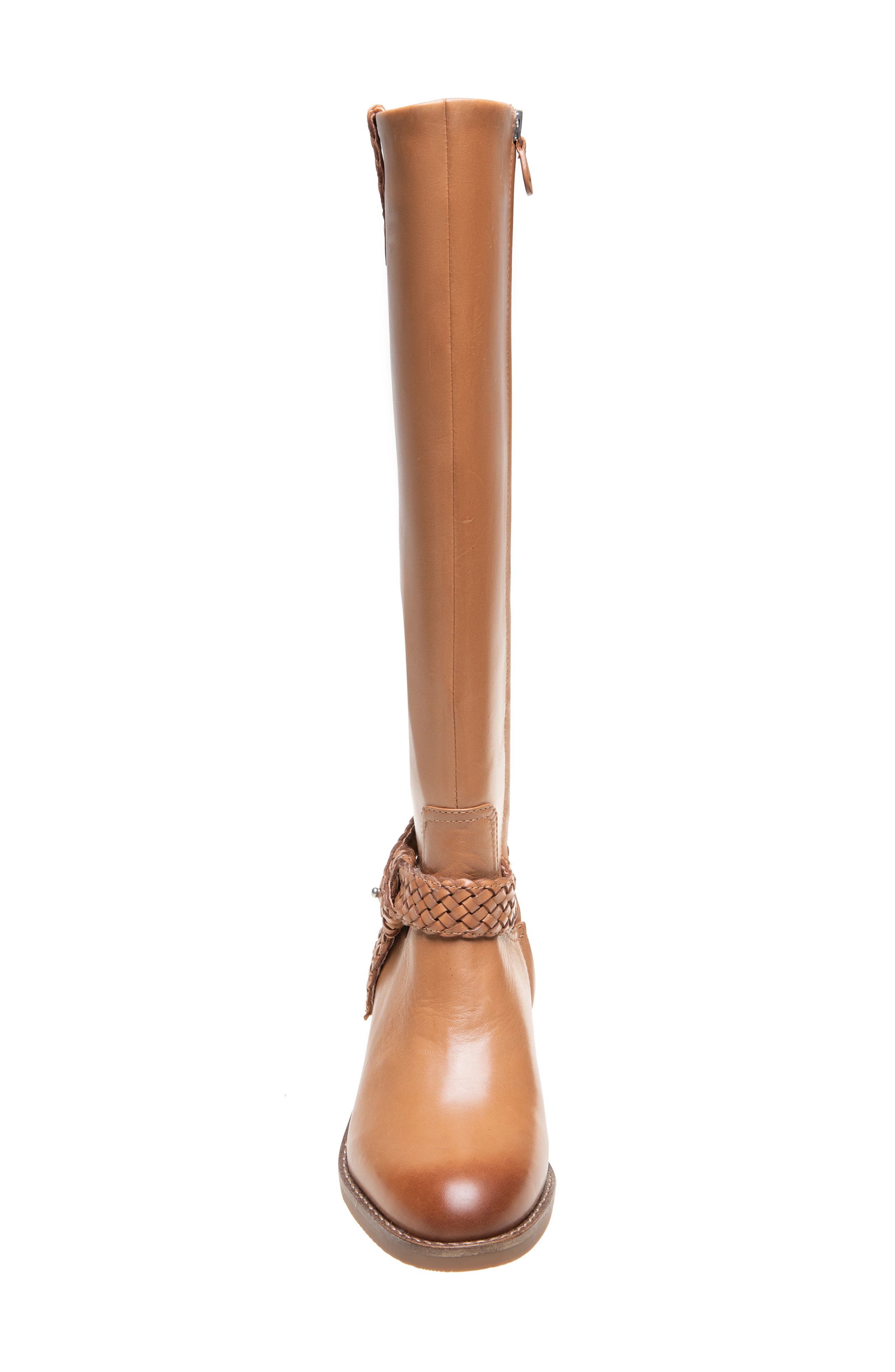 Sarette Leather Knee High Boot, Alternate, color, LIGHT TAN LEATHER