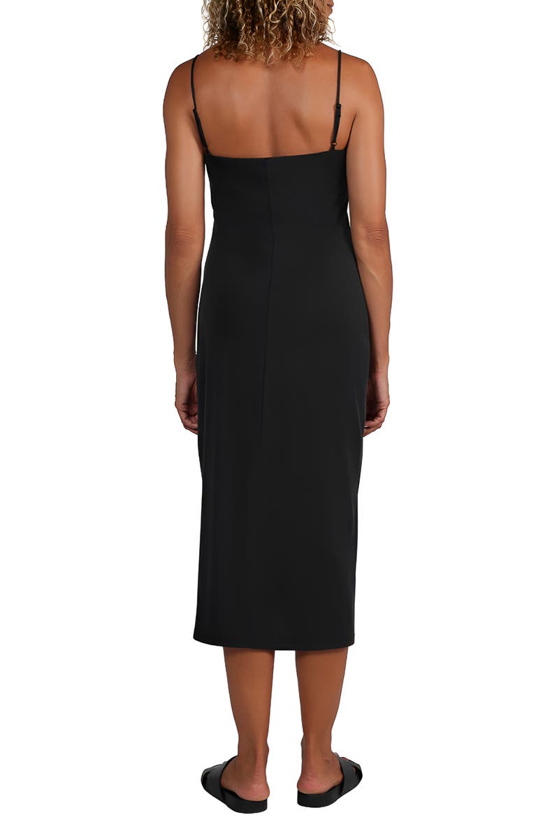 matty m. Brio Slip Dress, Alternate, color, Black