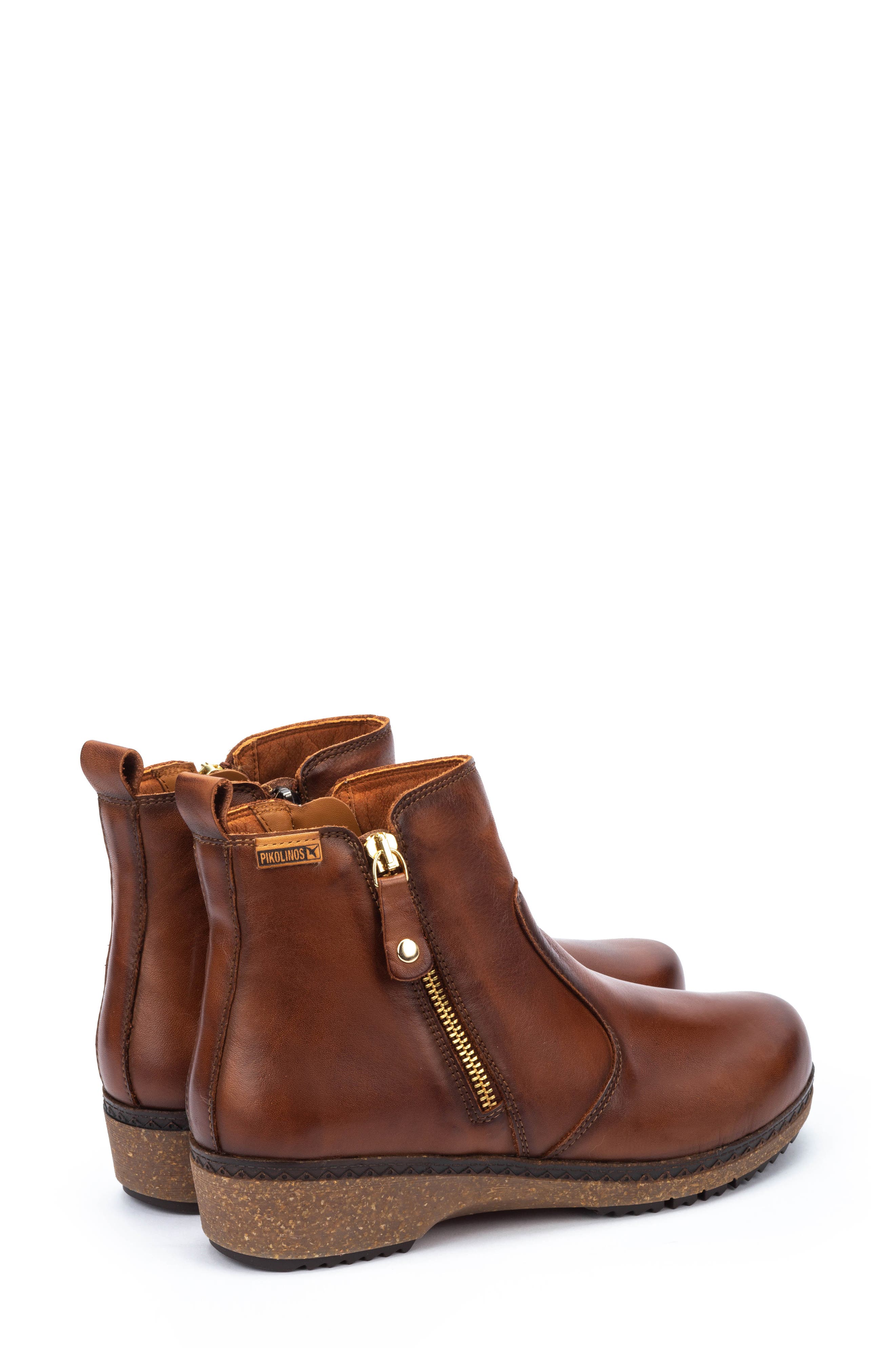 Granada Water Resistant Ankle Boot, Alternate, color, CUERO