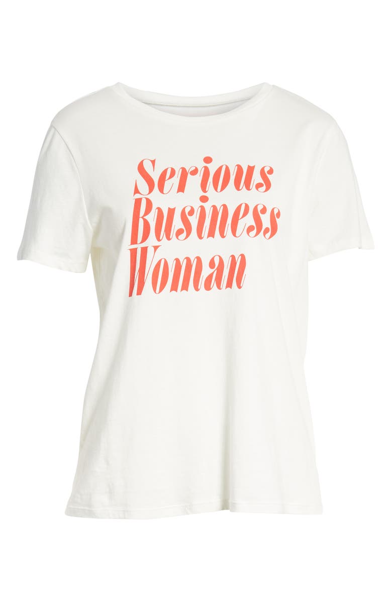 ban.do Serious Business Woman Classic Tee, Alternate, color, 